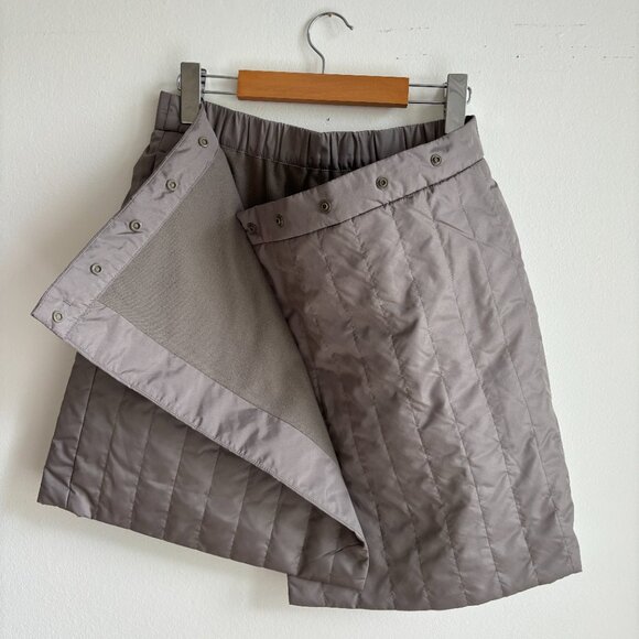 Puffer Mini Grey Skirt - Picture 3 of 7